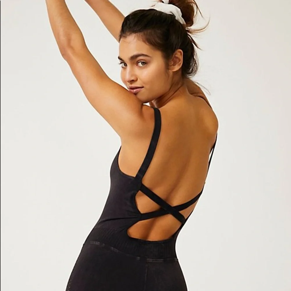 NEW Free People Movement Good Karma Onesie - With Logo! - Picture 8 of 14